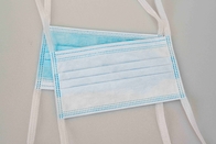 CE MDR Approved Non-Woven Disposable Face Mask 3 Ply Surgical Face Mask With Tie On For Hospital Use