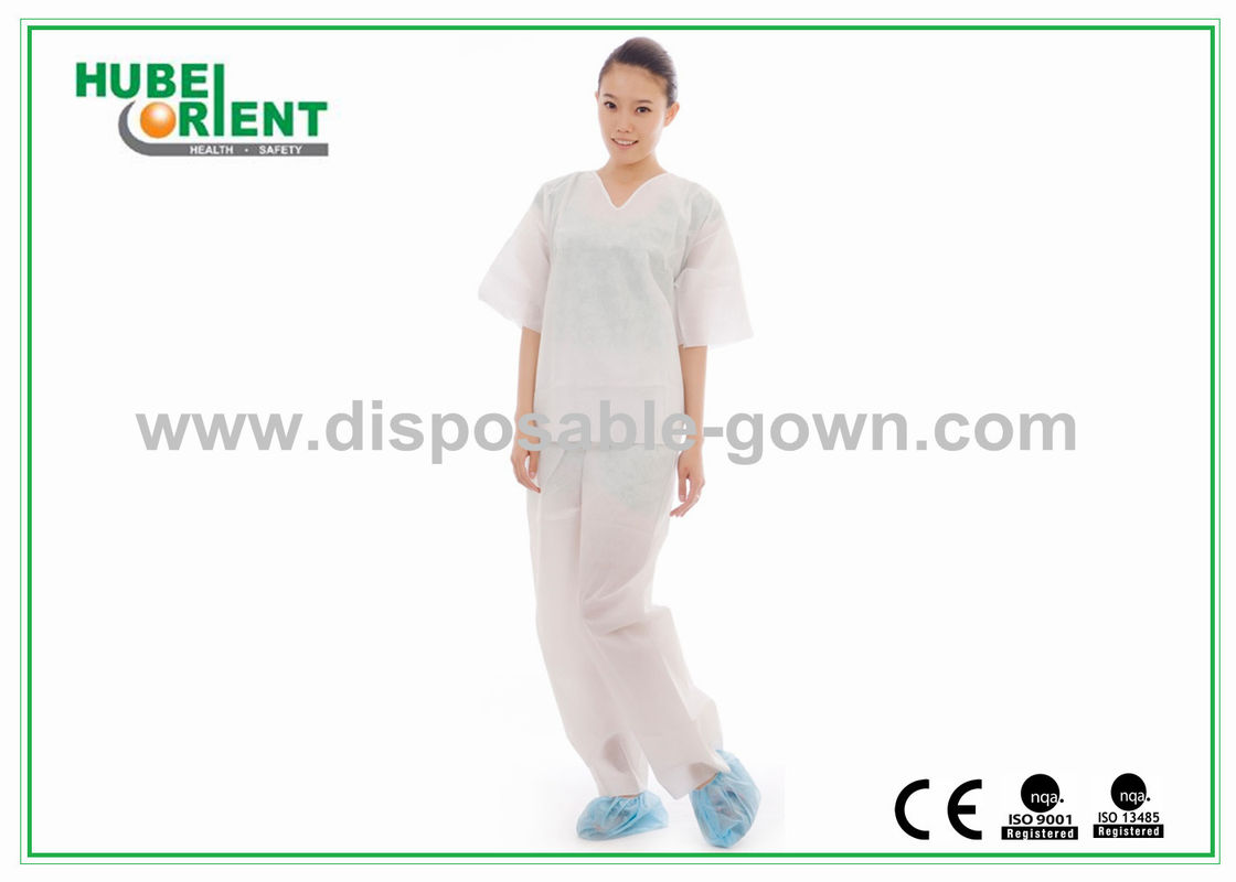 CE MDR Disposable SMS Medical Pajamas For Hospital