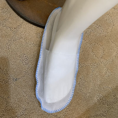 Hotel / Spa / Beauty Salon Thread Sewing PP Non Woven Closed Top Slippers Disposable