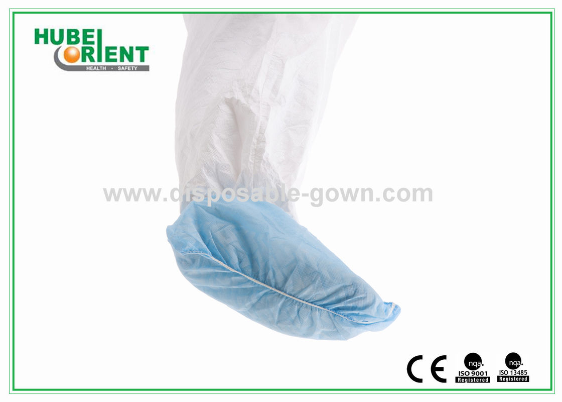 OEM 35g/m2 Non Slip Disposable Shoe Cover For Laboratory